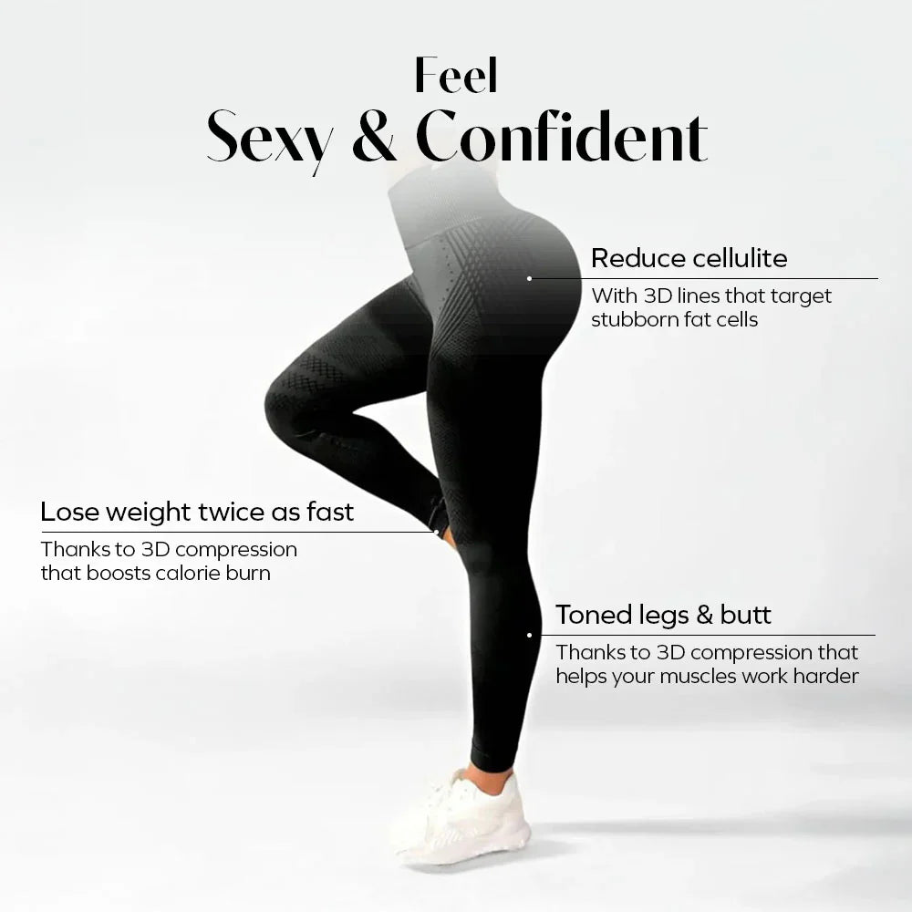 3D Sculpting Anti-Cellulite Leggings
